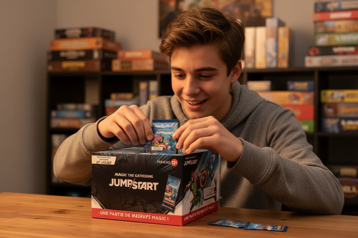 Magic: The Gathering – Boîte de Boosters Jumpstart Marvel Super Heroes FR (24 Boosters)