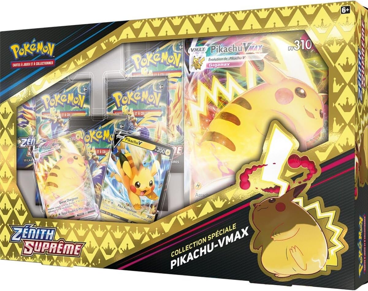 Pokémon Coffret Vmax Pikachu 12.5 - zenith supreme