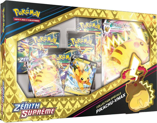 Pokémon Coffret Vmax Pikachu 12.5 - zenith supreme