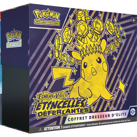 Pokémon JCC – Coffret Dresseur d’Élite EV08 (Écarlate & Violet – Étincelles Déferlantes)