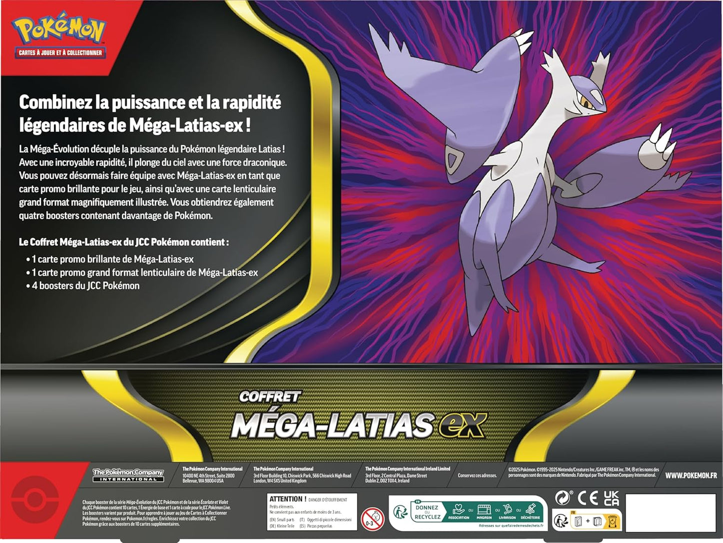 Pokémon – Coffret Méga-Évolution Latias