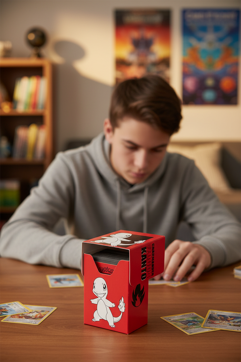 Ultra Pro - Pokémon JCC - Boîte de deck Full View Salamèche