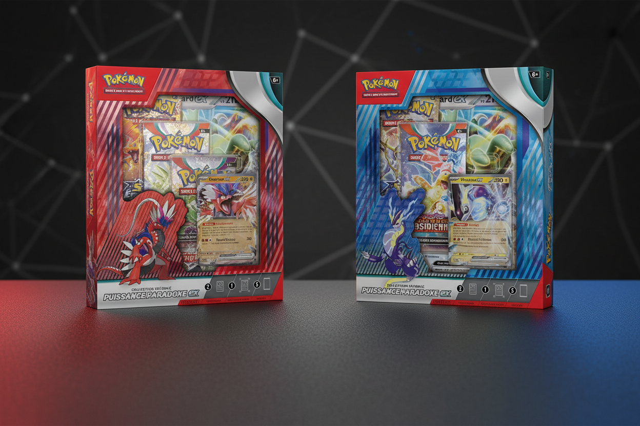 Pokémon JCC – Coffret Double EX – Puissance Paradoxe (Exclusivité 2023, FR)