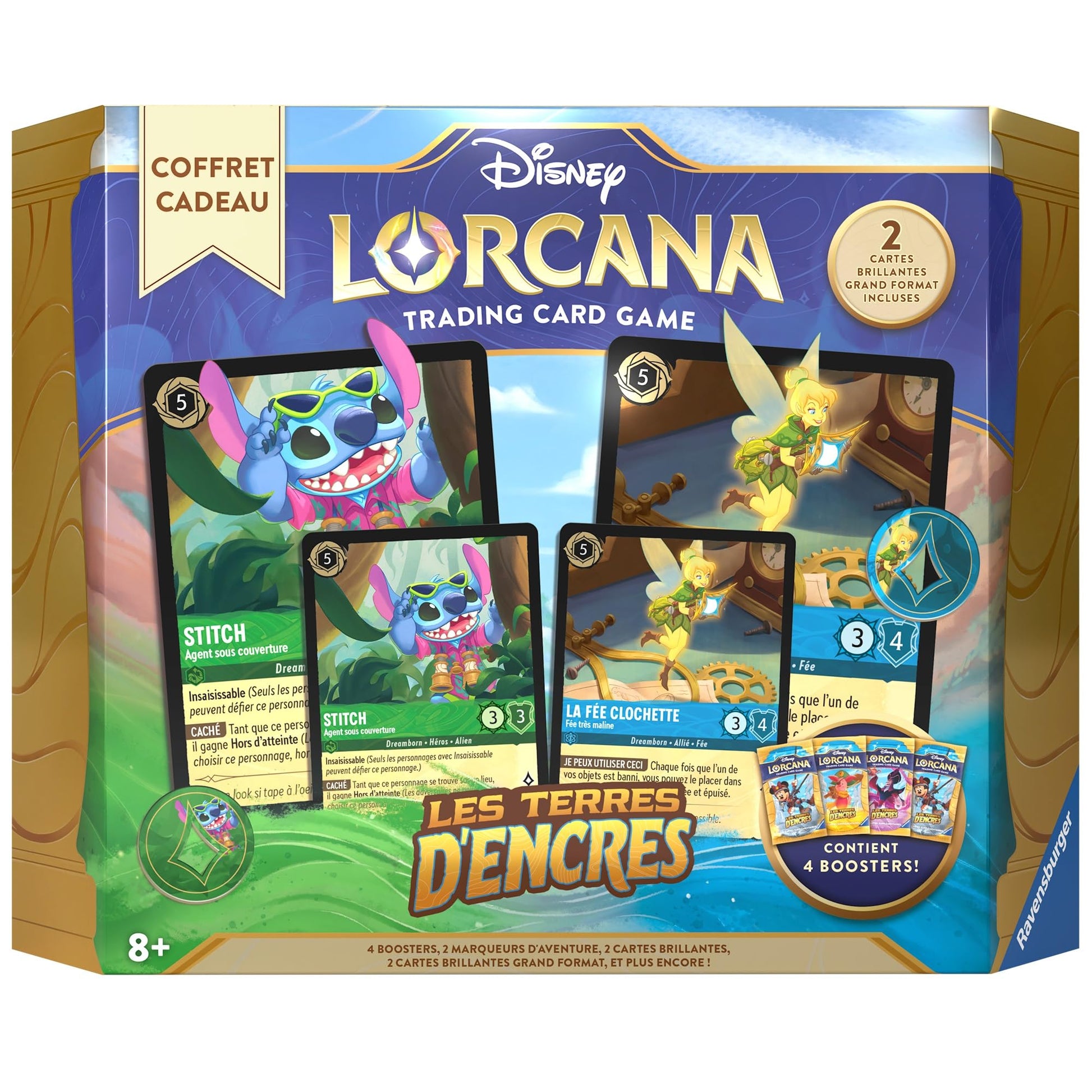Disney Lorcana Les Terres d’Encres coffret cadeau FR visuel produit principal