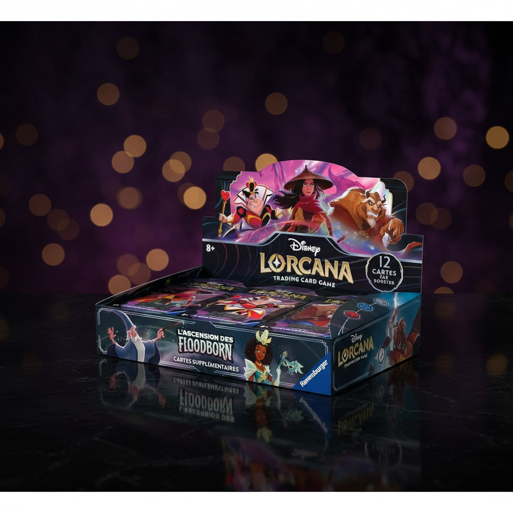 Disney Lorcana – Display Booster Vague 2 (Rise of the Floodborn – FR)