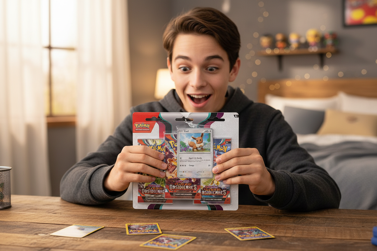 Pokémon JCC – Écarlate & Violet : Flammes Obsidiennes – Blister 3 Boosters (FR)