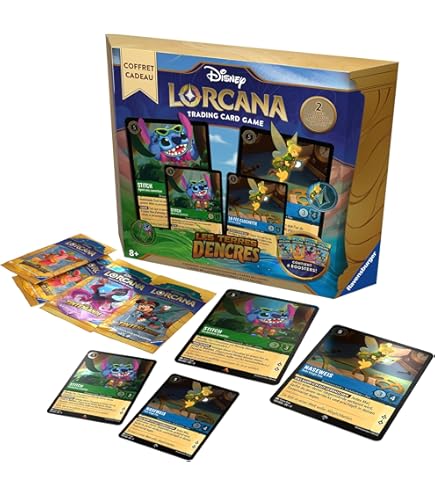 Disney Lorcana Les Terres d’Encres coffret cadeau FR illustration alternative