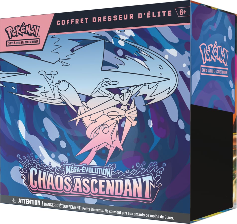 Pokémon – Coffret Dresseur d'Élite ME04 Chaos Ascendant FR