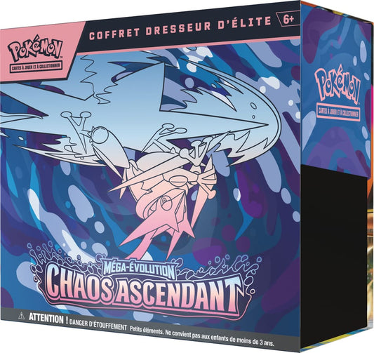 Pokémon – Coffret Dresseur d'Élite ME04 Chaos Ascendant FR