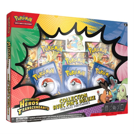 Pokémon – Collection Deluxe Pin’s Premiers Partenaires ME2.5 FR
