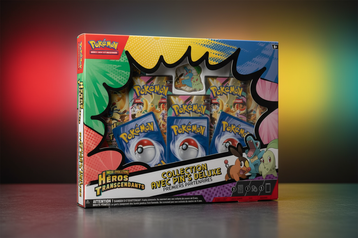 Pokémon – Collection Deluxe Pin’s Premiers Partenaires ME2.5 FR