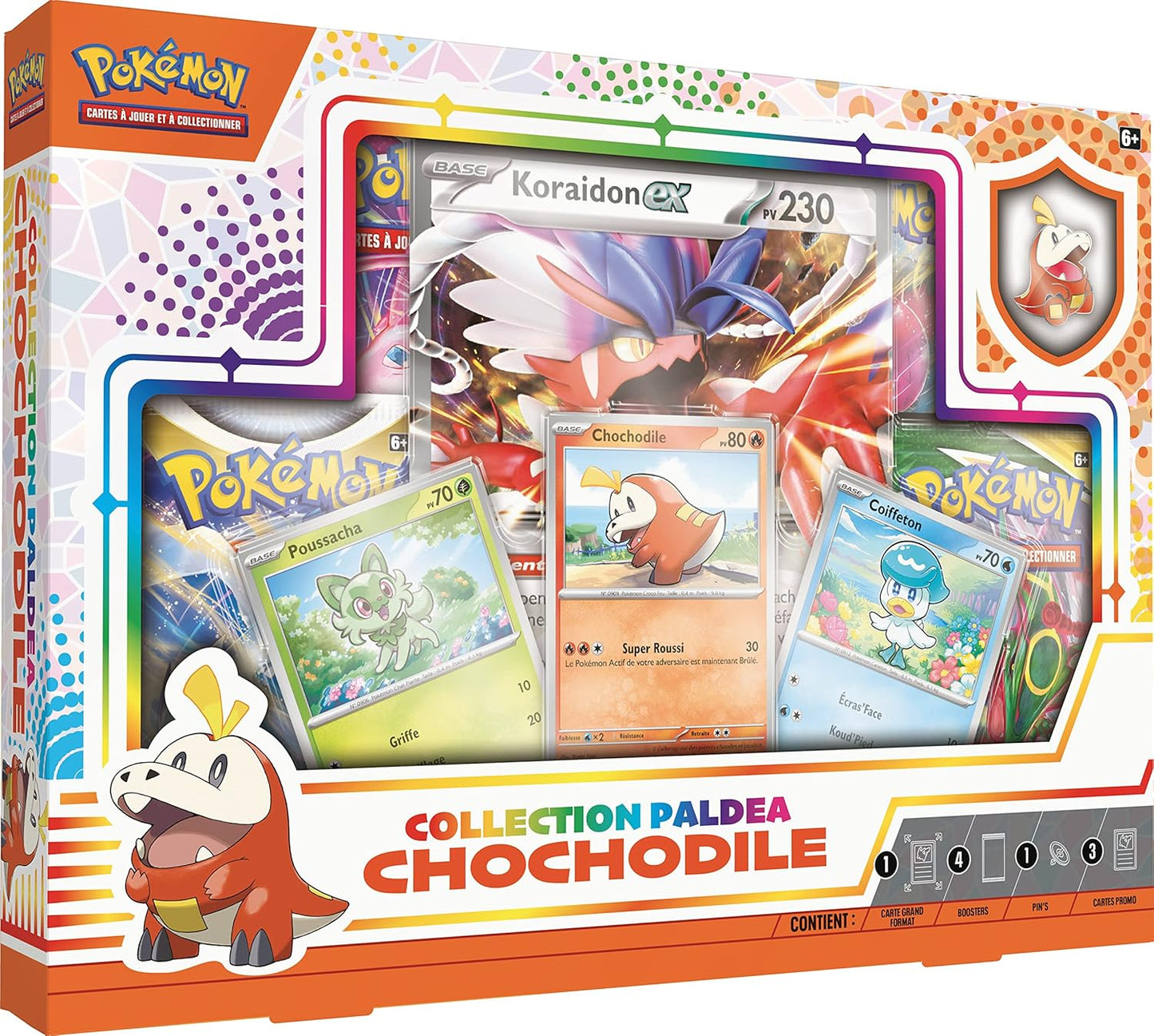 Pokémon – Coffret V Preview  – Poussacha, Chochodile & Coiffeton