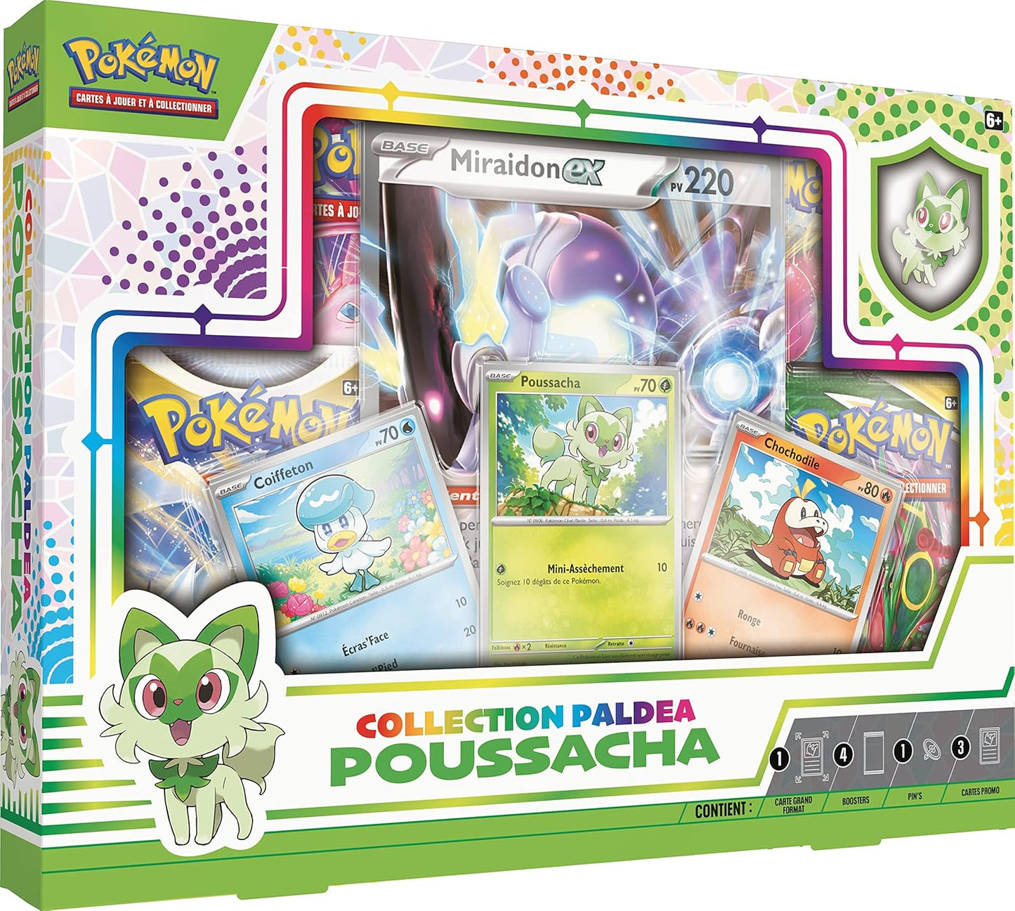 Pokémon – Coffret V Preview  – Poussacha, Chochodile & Coiffeton