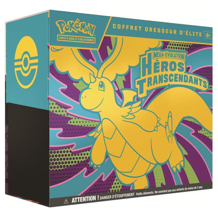Pokémon – Coffret Dresseur d'Élite Méga-Évolution 2.5 Héros Transcendants FR