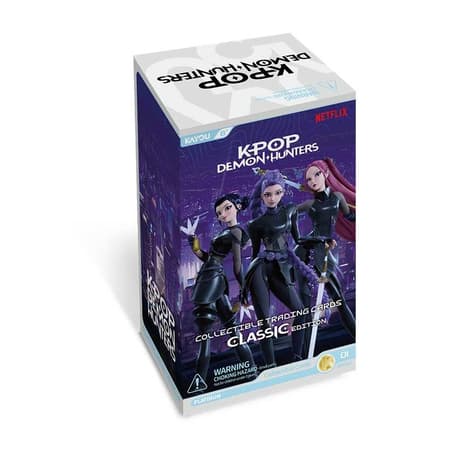 KPop Demon Hunters – Display 12 Boosters Kayou Classic Edition – 60 Cartes – EN