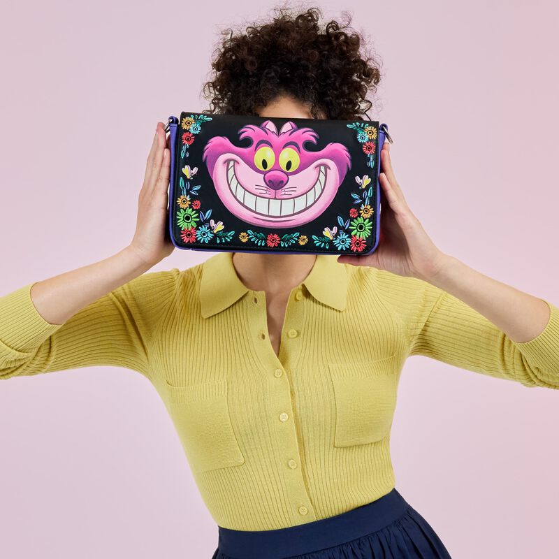 DISNEY - Chat du Cheshire - Sac bandoulière Loungefly
