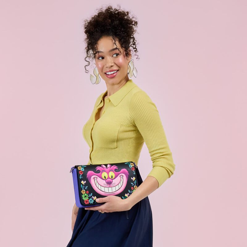 DISNEY - Chat du Cheshire - Sac bandoulière Loungefly