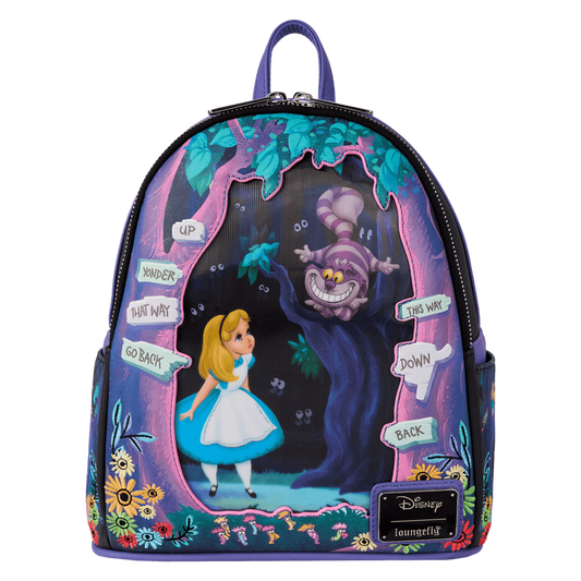 DISNEY - Alice au Pays des Merveilles - Mini Sac à Dos LoungeFly