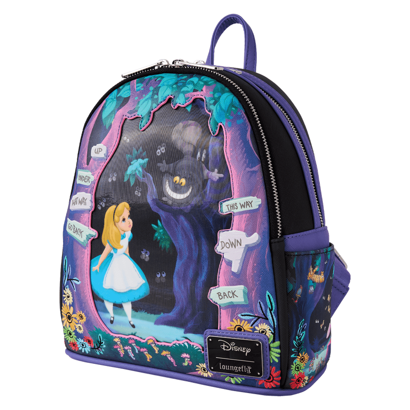 DISNEY - Alice au Pays des Merveilles - Mini Sac à Dos LoungeFly