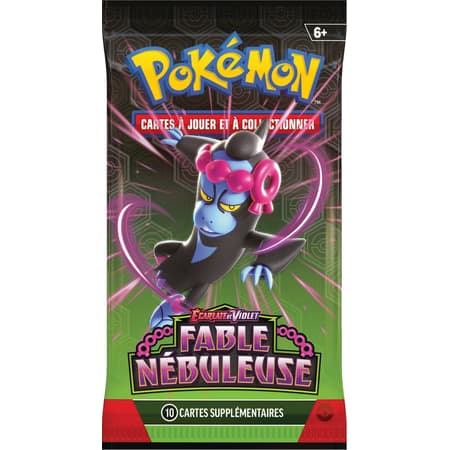 Pokémon – Bundle 6.5 Fable Nébuleuse – Lot de 6 Boosters – Version Française (FR)
