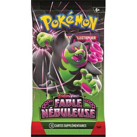 Pokémon – Bundle 6.5 Fable Nébuleuse – Lot de 6 Boosters – Version Française (FR)