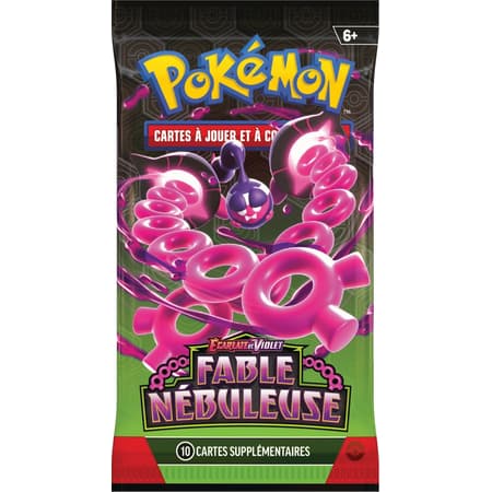 Pokémon – Bundle 6.5 Fable Nébuleuse – Lot de 6 Boosters – Version Française (FR)