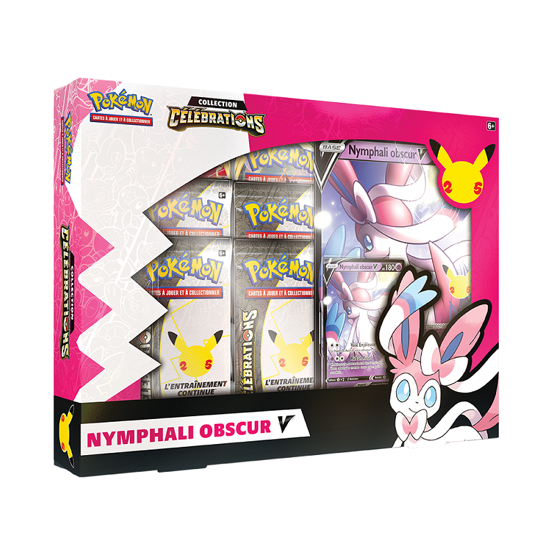 Pokémon Célébrations – Coffret Nymphali (25e Anniversaire)