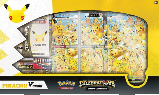 Pokémon TCG Celebrations Pikachu V‑UNION Collection (FR)