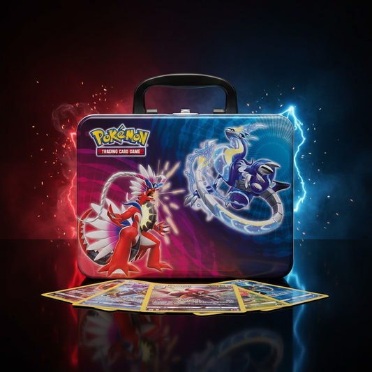 Pokémon JCC – Coffre aux trésors Écarlate et Violet (FR) – Boîtier Métallique Collector