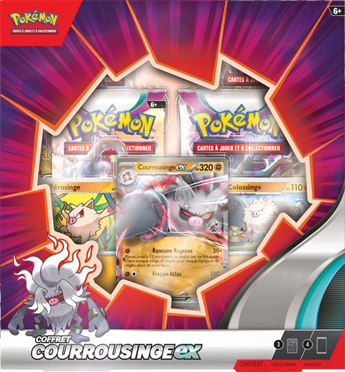 Pokémon JCC – Coffret Courrousinge-ex (FR)