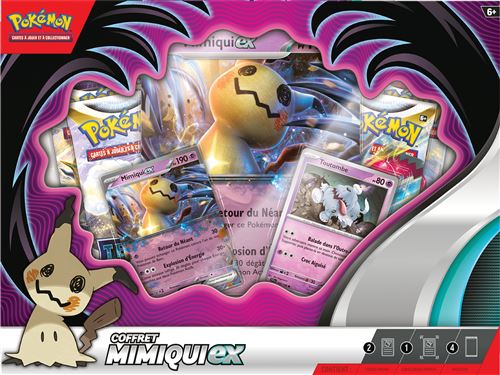 Pokémon : coffret Mimiqui ex