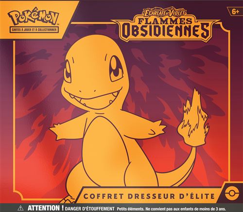 POKEMON - EV 03 Flammes Obsidiennes - Coffret Dresseur d'élite