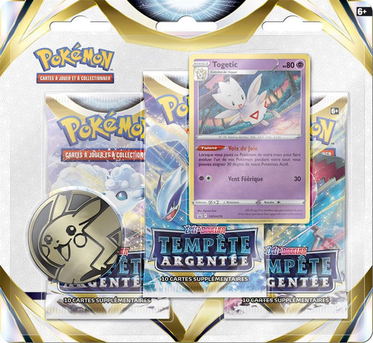 Pokémon – Tripack Booster EB12 (Tempête Argentée)