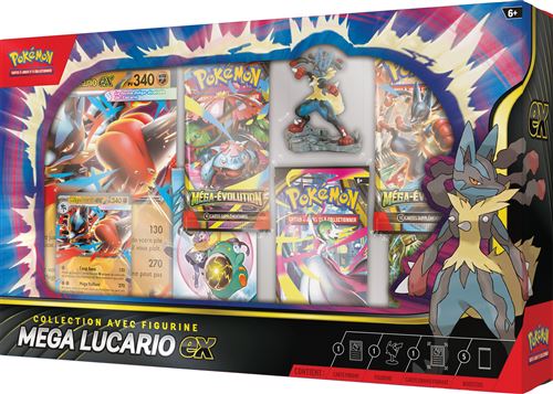 Pokémon TCG Mega Lucario EX Figure Collection