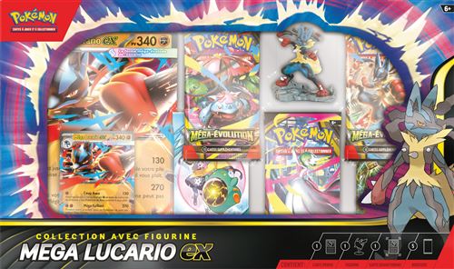 Pokémon TCG Mega Lucario EX Figure Collection