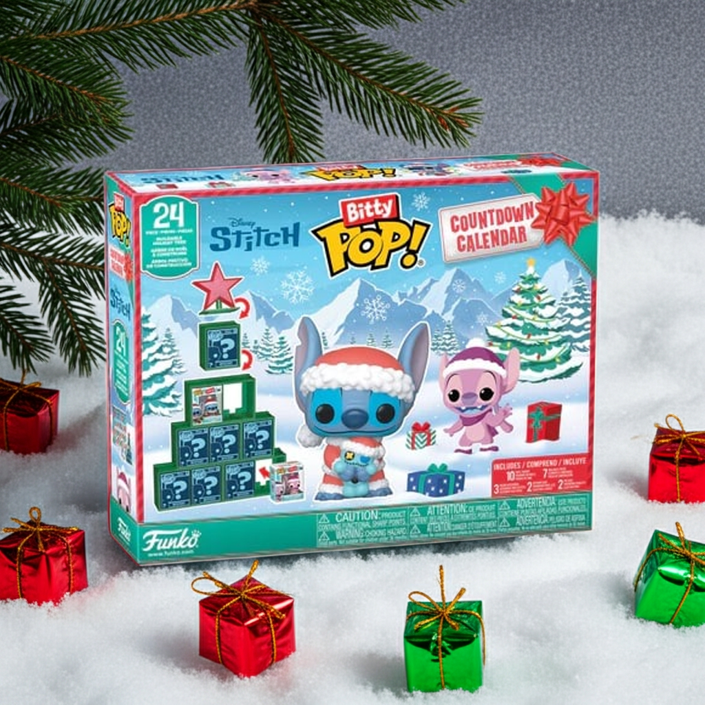 BITTY POP - Stitch Holiday - Calendrier de l'Avent 2025