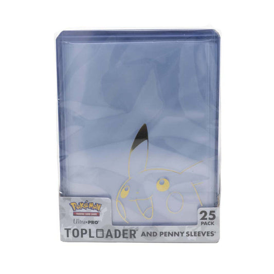 Ultra Pro – Pikachu Toploader & Penny Sleeve Combo 25 Pack
