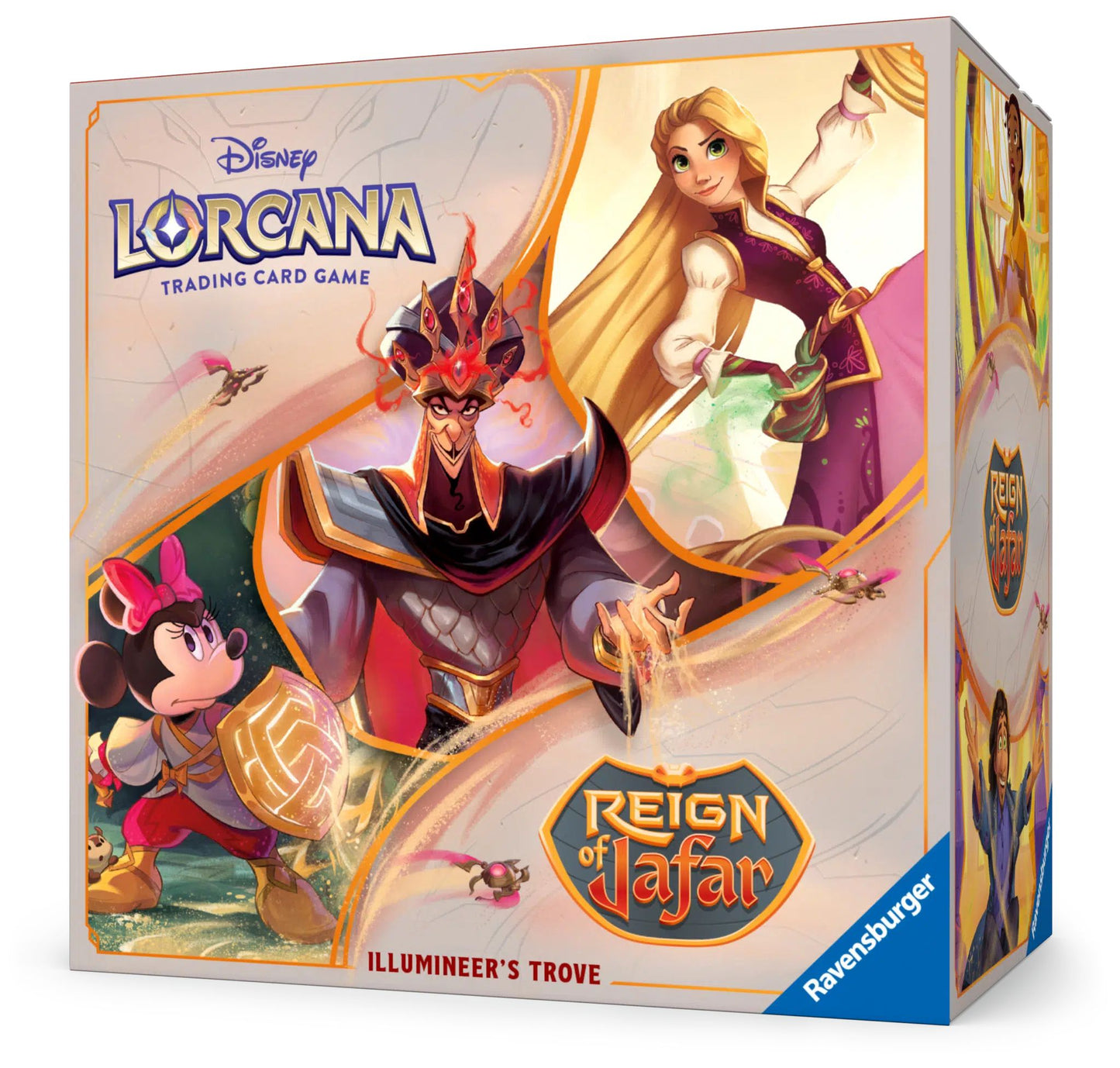 Disney Lorcana Trésor des Illumineurs Le Règne de Jafar coffret Trove Pack FR Ravensburger