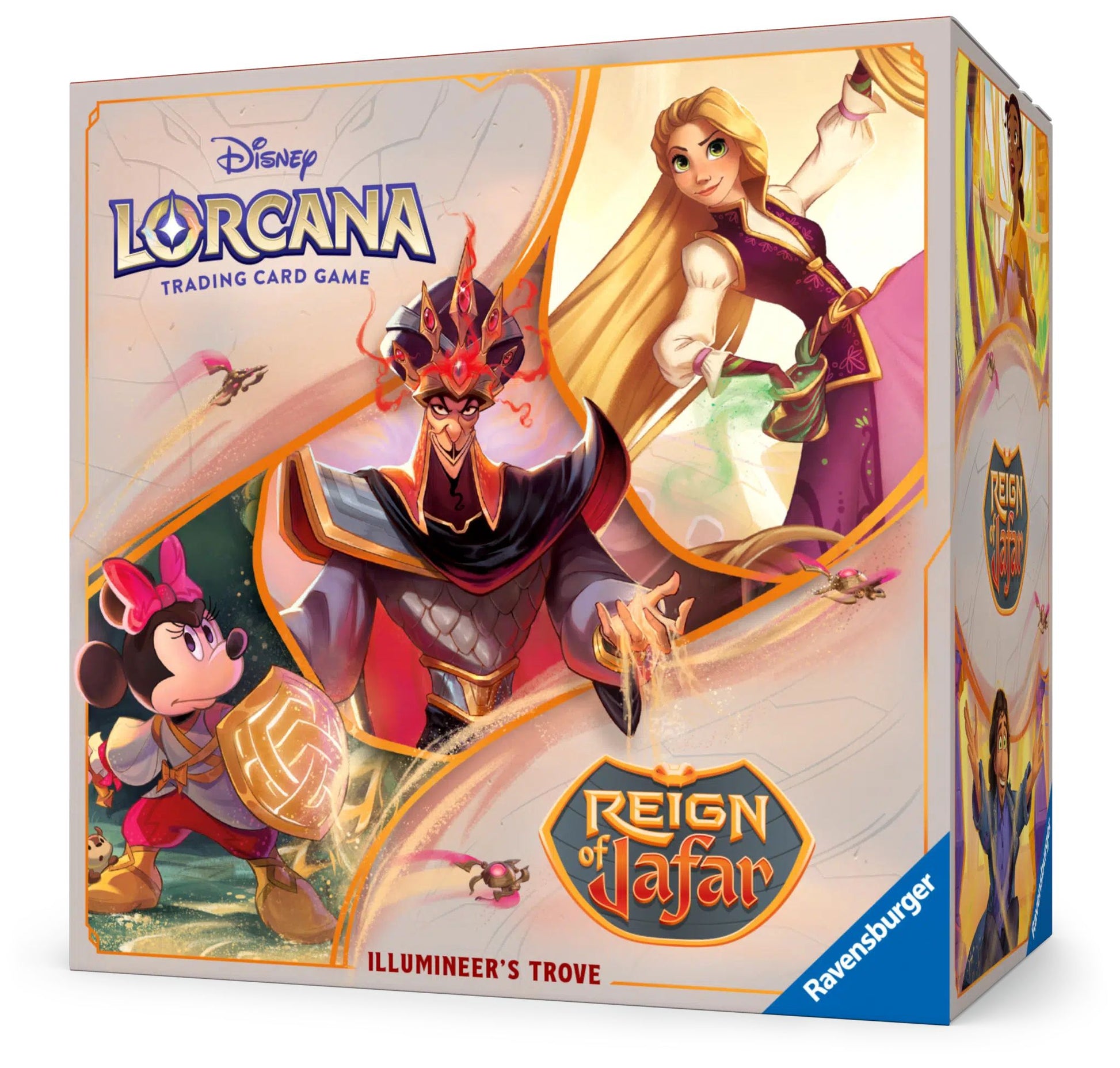 Disney Lorcana Trésor des Illumineurs Le Règne de Jafar coffret Trove Pack FR Ravensburger