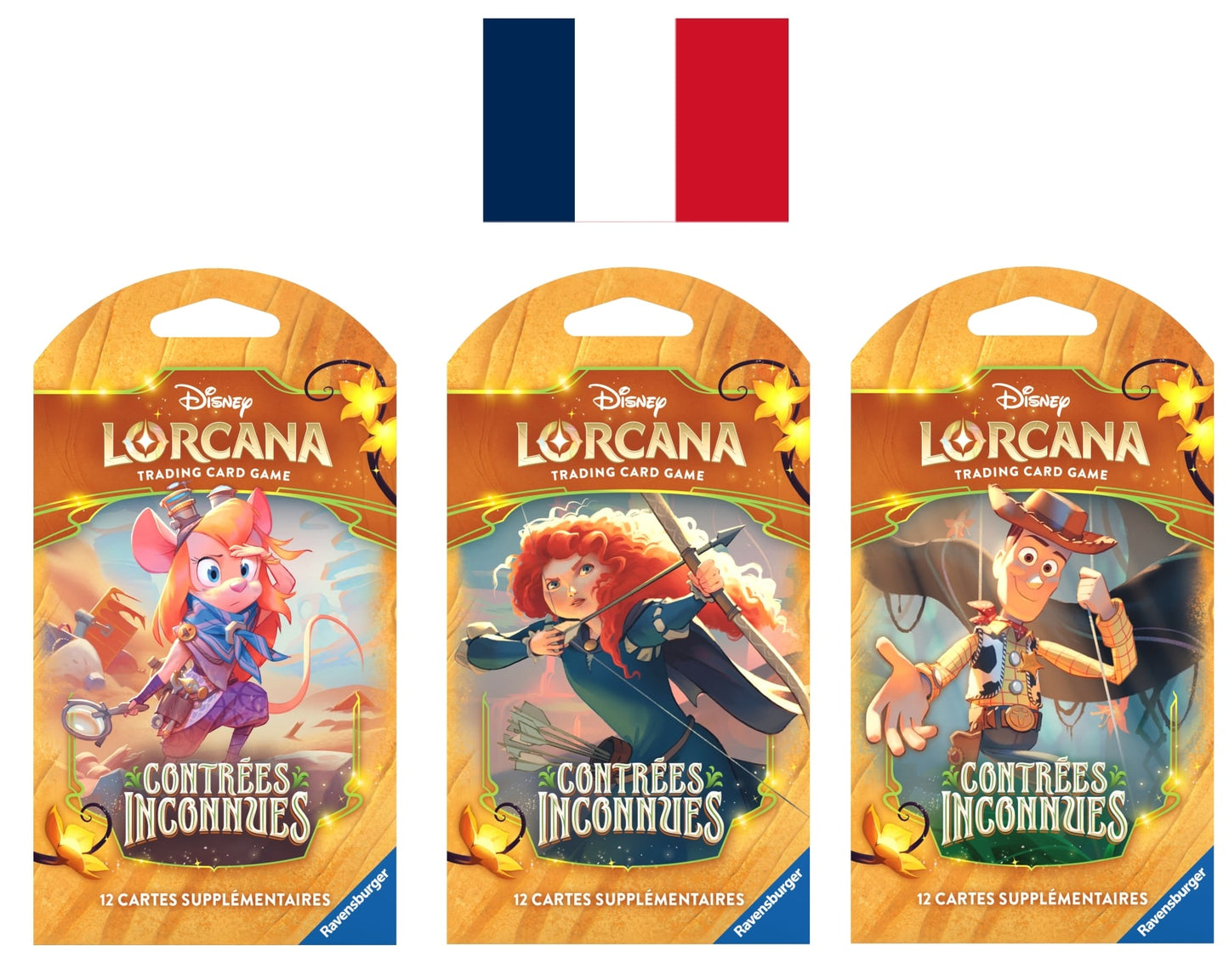 DISNEY - Lorcana - Cartes à collectionner Booster Sleeved Chapitre 12 - FR - DISNEY - B-GEEK - produit officiel - EAN 4050368988638