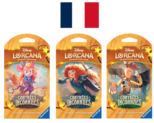 DISNEY - Lorcana - Cartes à collectionner Booster Sleeved Chapitre 12 - FR - DISNEY - B-GEEK - produit officiel - EAN 4050368988638