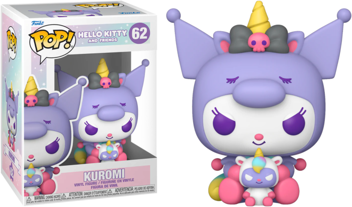 HELLO KITTY – Figurine Funko Pop! Sanrio N°62 Kuromi (UP)