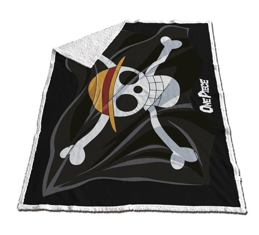 One Piece – Couverture Sherpa 120×150 cm (Licence Officielle)