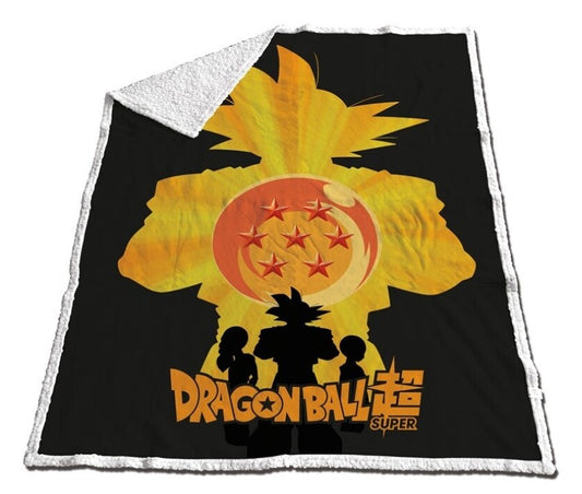 Dragon Ball Super – Couverture Sherpa 130×170 cm (Officielle)
