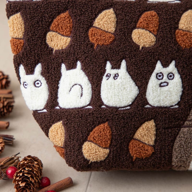 MON VOISIN TOTORO - Totoro noisettes - Sac brodé