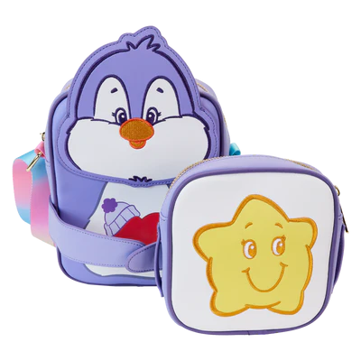 LES BISOUNOURS -Cousins Cozy Heart Penguin -Sac Crossbuddies Loungefly
