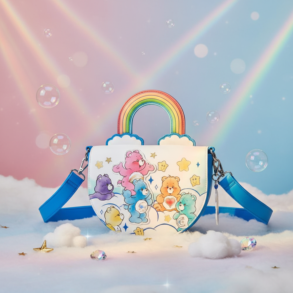 BISOUNOURS - Arc en Ciel - Sac bandoulière Loungefly