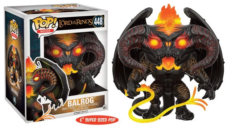 LORD OF THE RINGS – Funko Pop! Super 6” N°448 Balrog