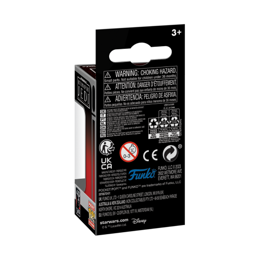 STAR WARS 6 "40EME ANNIVERSAIRE" - Pocket Pop Keychains - Dark Vador