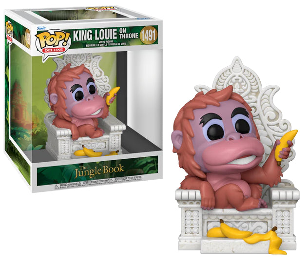 Figurine POP Deluxe Roi Louie 1491 – Le Livre de la Jungle Funko